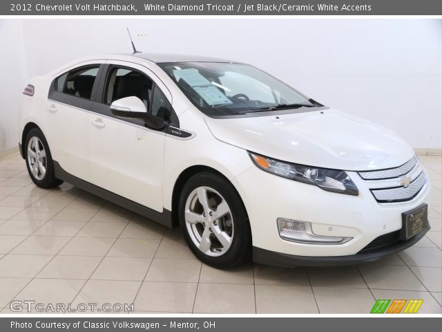 2012 Chevrolet Volt Hatchback in White Diamond Tricoat