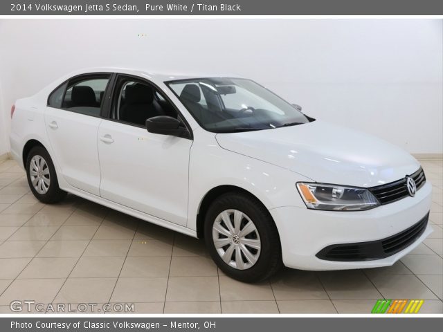 2014 Volkswagen Jetta S Sedan in Pure White