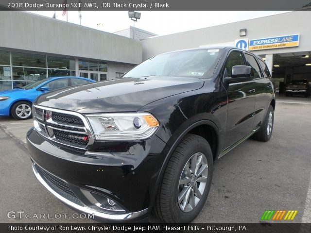 2018 Dodge Durango SXT AWD in DB Black Crystal