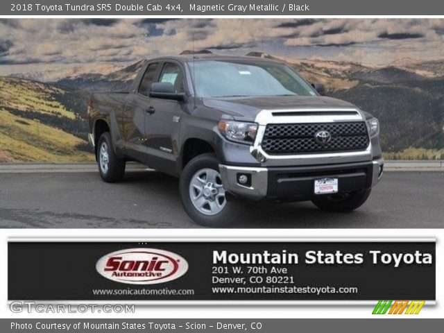 2018 Toyota Tundra SR5 Double Cab 4x4 in Magnetic Gray Metallic