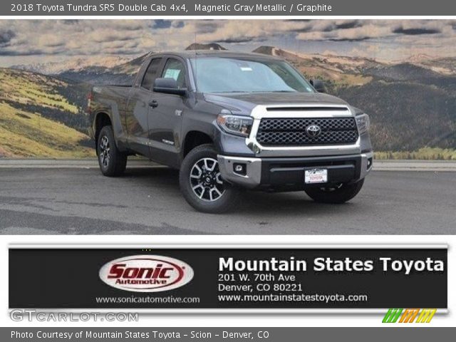 2018 Toyota Tundra SR5 Double Cab 4x4 in Magnetic Gray Metallic