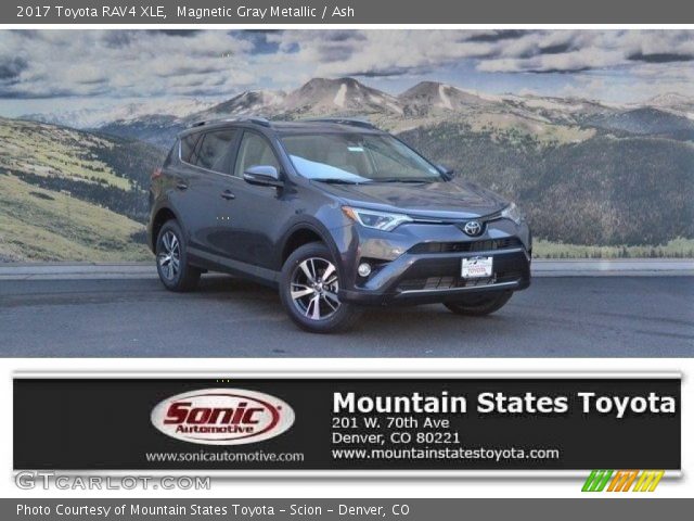 2017 Toyota RAV4 XLE in Magnetic Gray Metallic