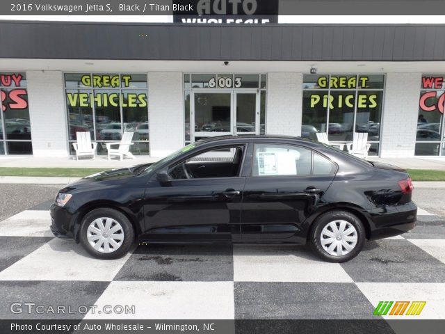 2016 Volkswagen Jetta S in Black