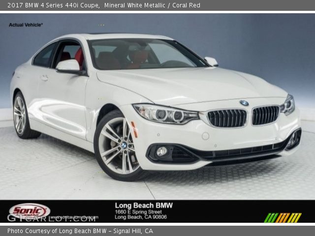 2017 BMW 4 Series 440i Coupe in Mineral White Metallic
