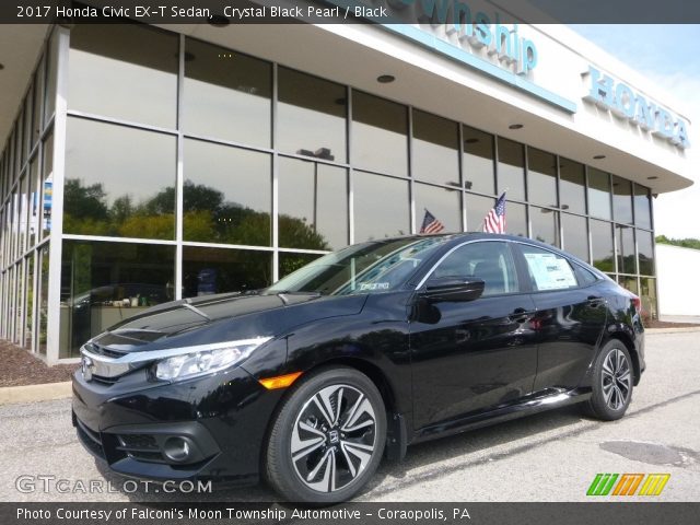 2017 Honda Civic EX-T Sedan in Crystal Black Pearl