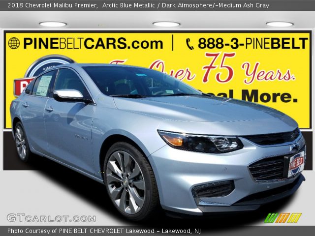 2018 Chevrolet Malibu Premier in Arctic Blue Metallic