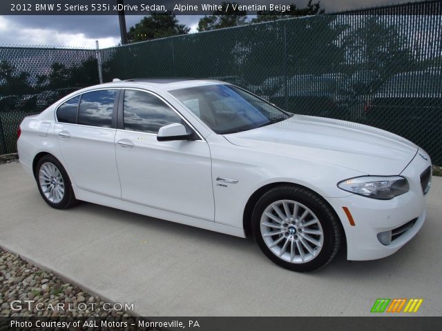 2012 BMW 5 Series 535i xDrive Sedan in Alpine White