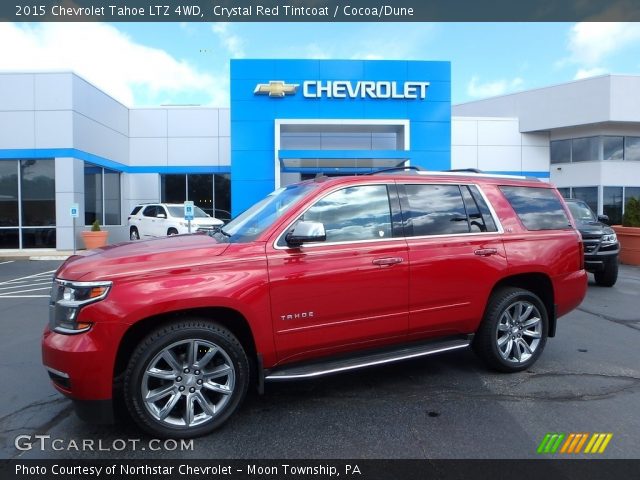 2015 Chevrolet Tahoe LTZ 4WD in Crystal Red Tintcoat