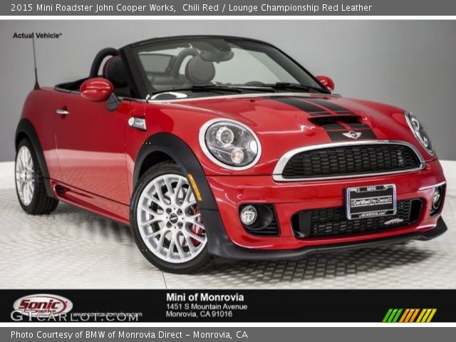 2015 Mini Roadster John Cooper Works in Chili Red