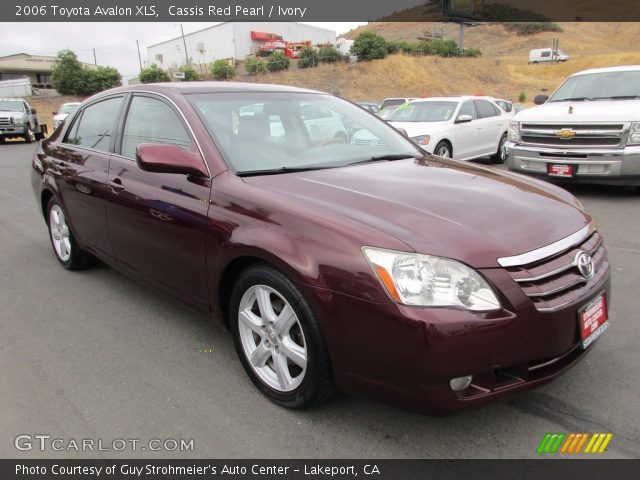 2006 Toyota Avalon XLS in Cassis Red Pearl