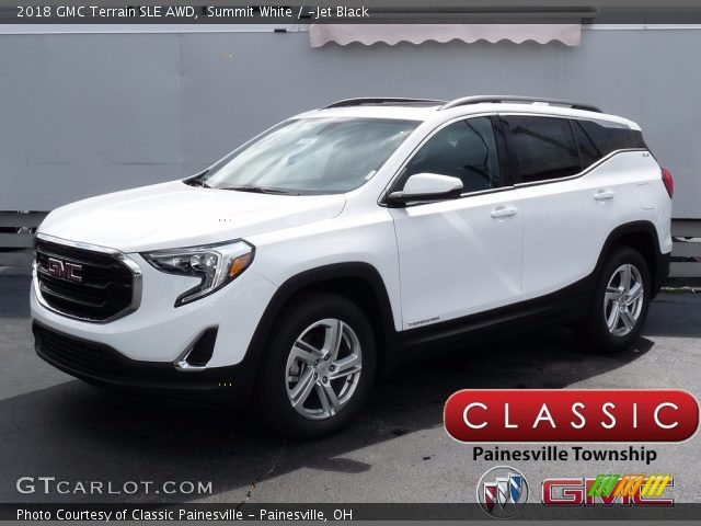 2018 GMC Terrain SLE AWD in Summit White