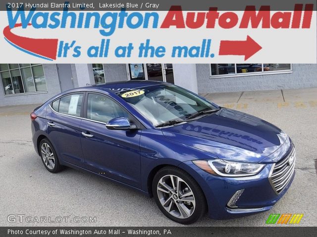2017 Hyundai Elantra Limited in Lakeside Blue