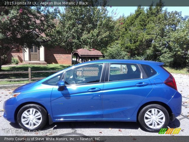 2015 Honda Fit LX in Aegean Blue Metallic