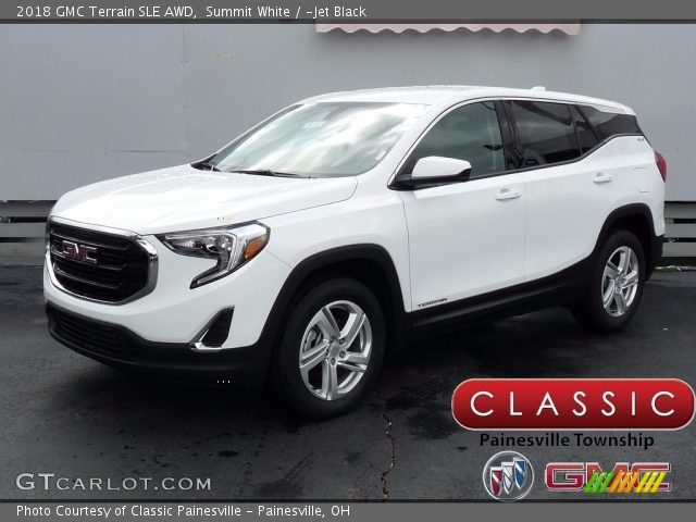 2018 GMC Terrain SLE AWD in Summit White