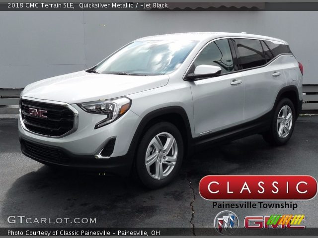 2018 GMC Terrain SLE in Quicksilver Metallic