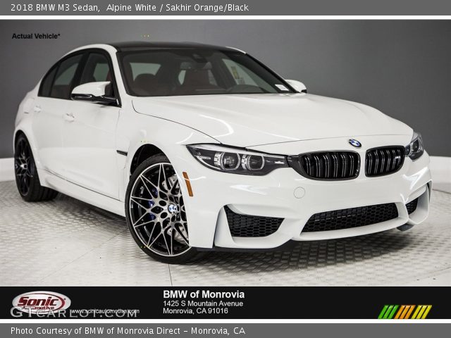 2018 BMW M3 Sedan in Alpine White