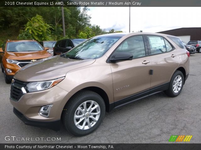 2018 Chevrolet Equinox LS AWD in Sandy Ridge Metallic