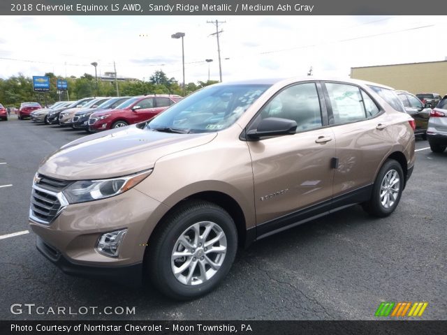 2018 Chevrolet Equinox LS AWD in Sandy Ridge Metallic