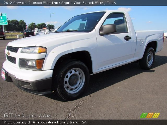 2012 Chevrolet Colorado Work Truck Regular Cab in Summit White