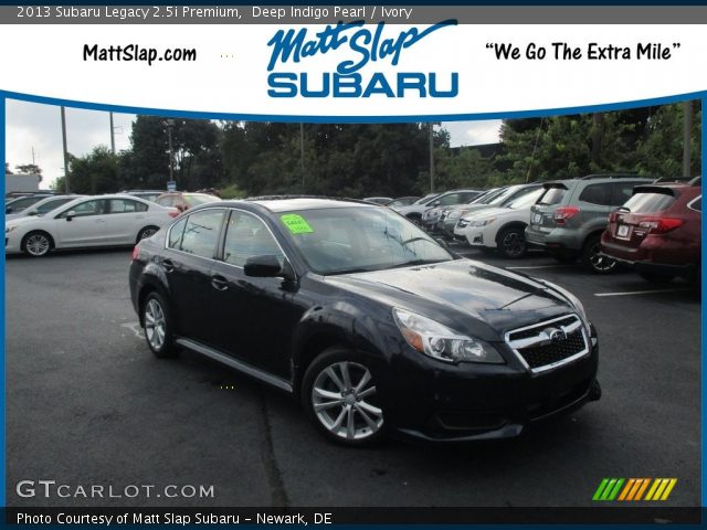 2013 Subaru Legacy 2.5i Premium in Deep Indigo Pearl