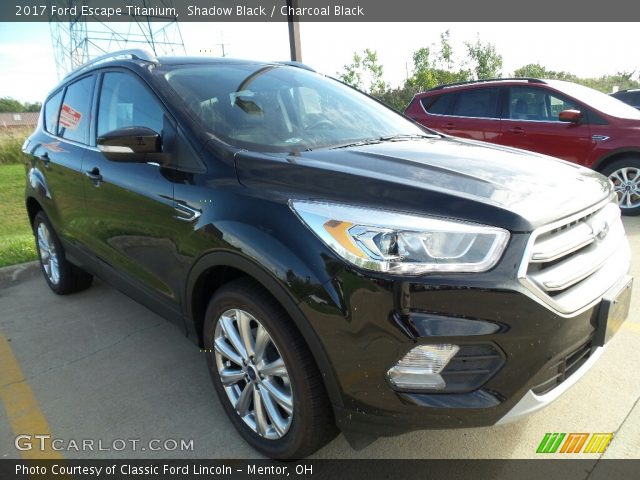 2017 Ford Escape Titanium in Shadow Black