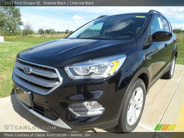2017 Ford Escape SE in Shadow Black