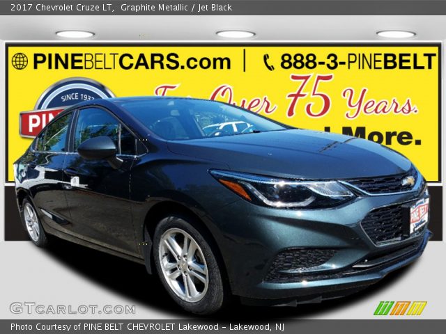 2017 Chevrolet Cruze LT in Graphite Metallic