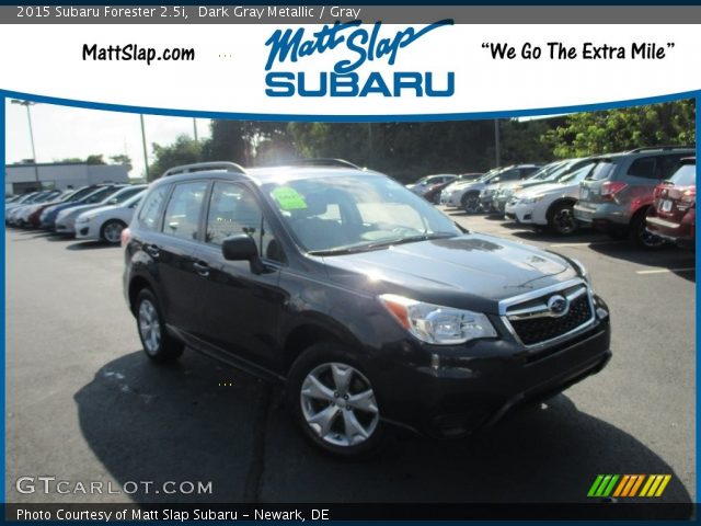 2015 Subaru Forester 2.5i in Dark Gray Metallic