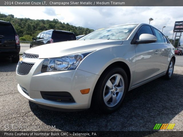 2014 Chevrolet Cruze LT in Champagne Silver Metallic