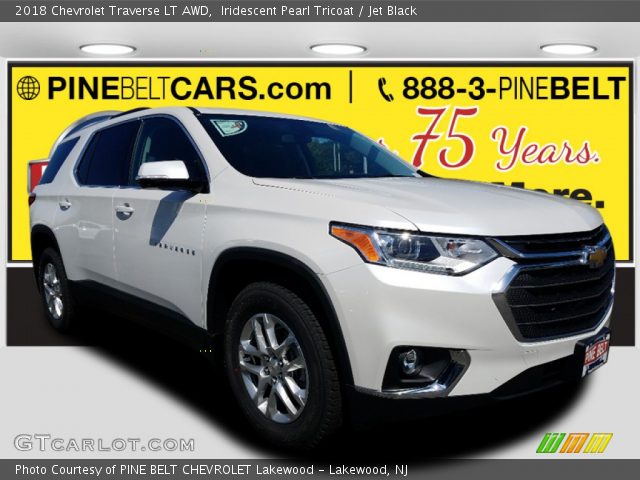 2018 Chevrolet Traverse LT AWD in Iridescent Pearl Tricoat