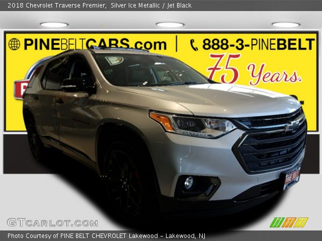 2018 Chevrolet Traverse Premier in Silver Ice Metallic