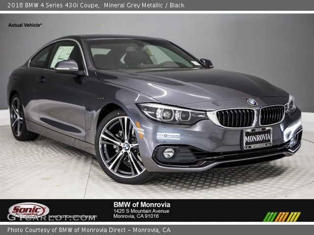 2018 BMW 4 Series 430i Coupe in Mineral Grey Metallic