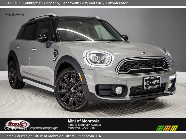 2018 Mini Countryman Cooper S in Moonwalk Gray Metallic