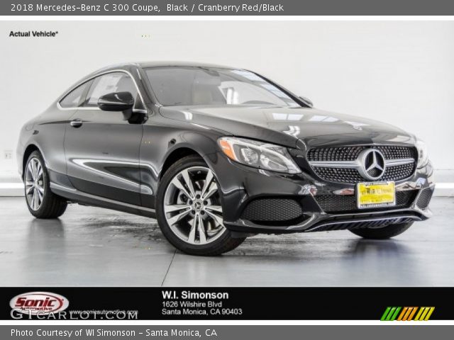 2018 Mercedes-Benz C 300 Coupe in Black