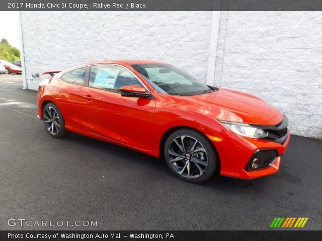 2017 Honda Civic Si Coupe in Rallye Red