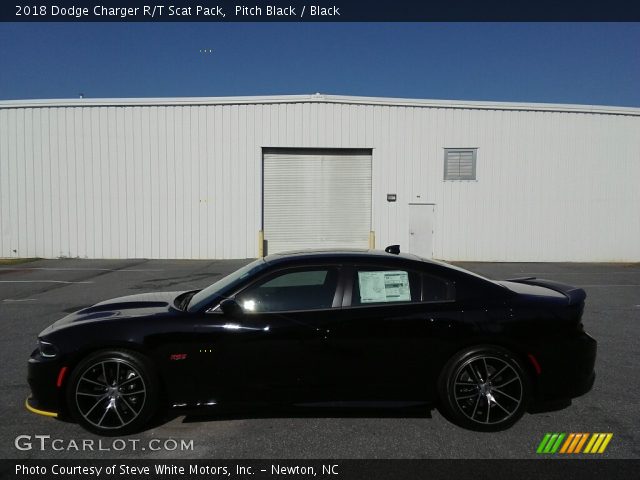 2018 Dodge Charger R/T Scat Pack in Pitch Black