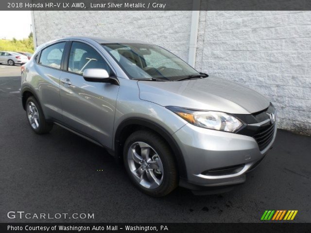 2018 Honda HR-V LX AWD in Lunar Silver Metallic