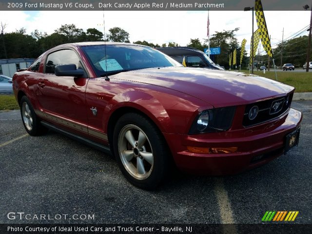 2009 Ford Mustang V6 Coupe in Dark Candy Apple Red