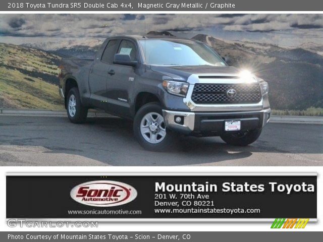2018 Toyota Tundra SR5 Double Cab 4x4 in Magnetic Gray Metallic