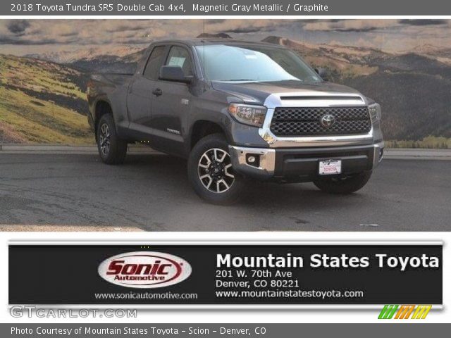2018 Toyota Tundra SR5 Double Cab 4x4 in Magnetic Gray Metallic