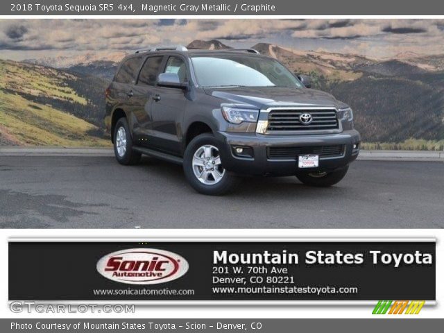 2018 Toyota Sequoia SR5 4x4 in Magnetic Gray Metallic