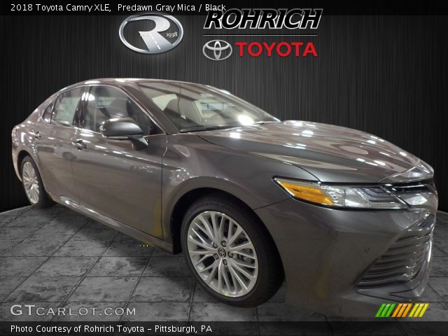2018 Toyota Camry XLE in Predawn Gray Mica