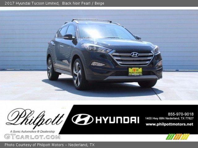 2017 Hyundai Tucson Limited in Black Noir Pearl