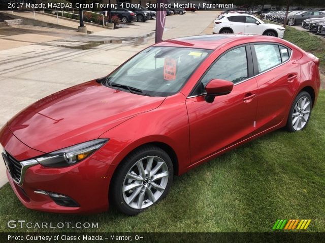 2017 Mazda MAZDA3 Grand Touring 4 Door in Soul Red Metallic