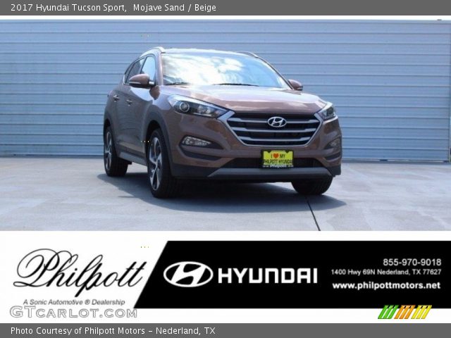 2017 Hyundai Tucson Sport in Mojave Sand