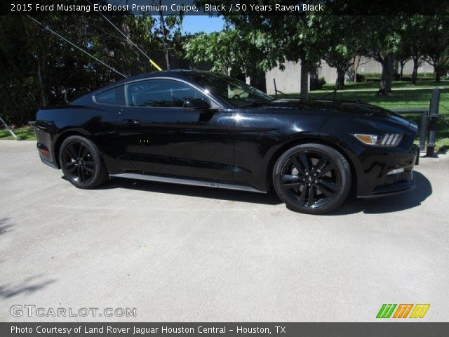 2015 Ford Mustang EcoBoost Premium Coupe in Black
