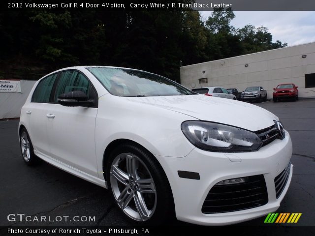2012 Volkswagen Golf R 4 Door 4Motion in Candy White