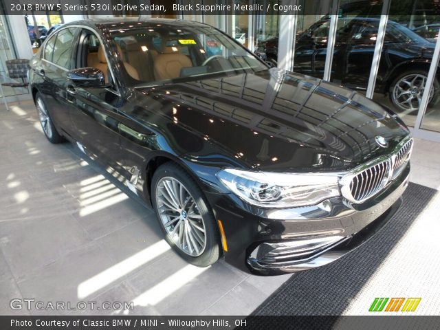 2018 BMW 5 Series 530i xDrive Sedan in Black Sapphire Metallic