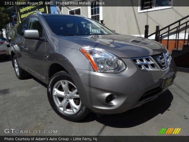 2011 Nissan Rogue SV AWD in Frosted Steel Metallic