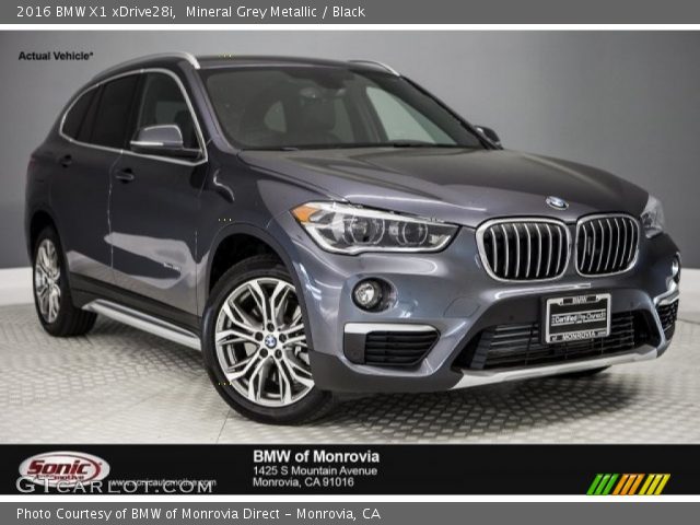 2016 BMW X1 xDrive28i in Mineral Grey Metallic